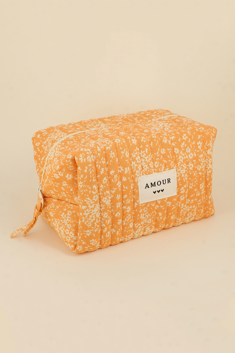 Grossiste Bohm - Grande trousse - AMOUR, 3 coeurs, motifs 23 x 12 cm