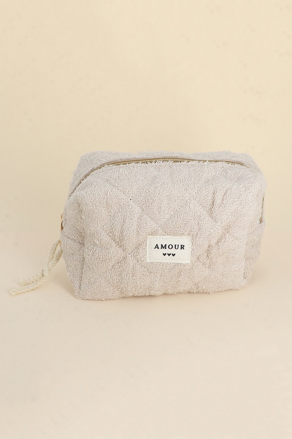Grossiste Bohm - Petite trousse - Amour et 3 coeurs - 15 x 8 x10 cm