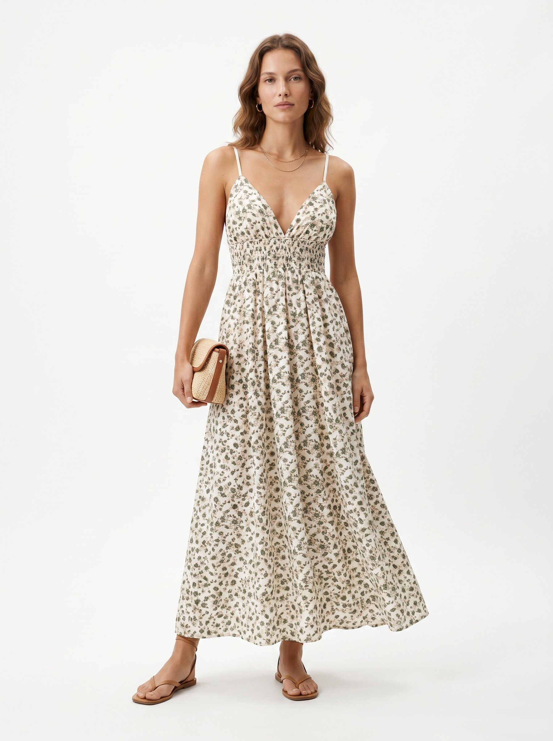 Wholesaler BONNY - Romantic floral long dress