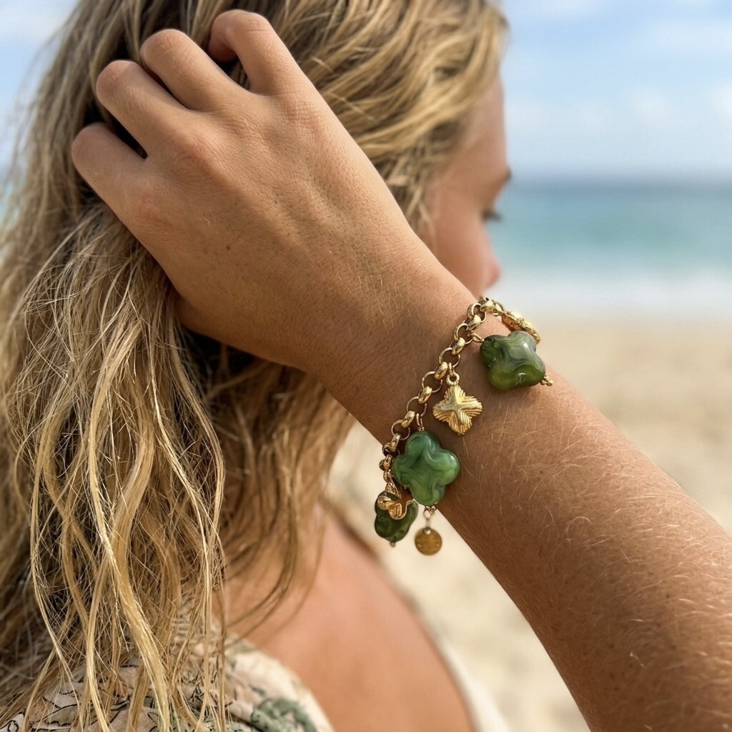 Grossista BRILLANDOR - Bracciale Quadrifoglio