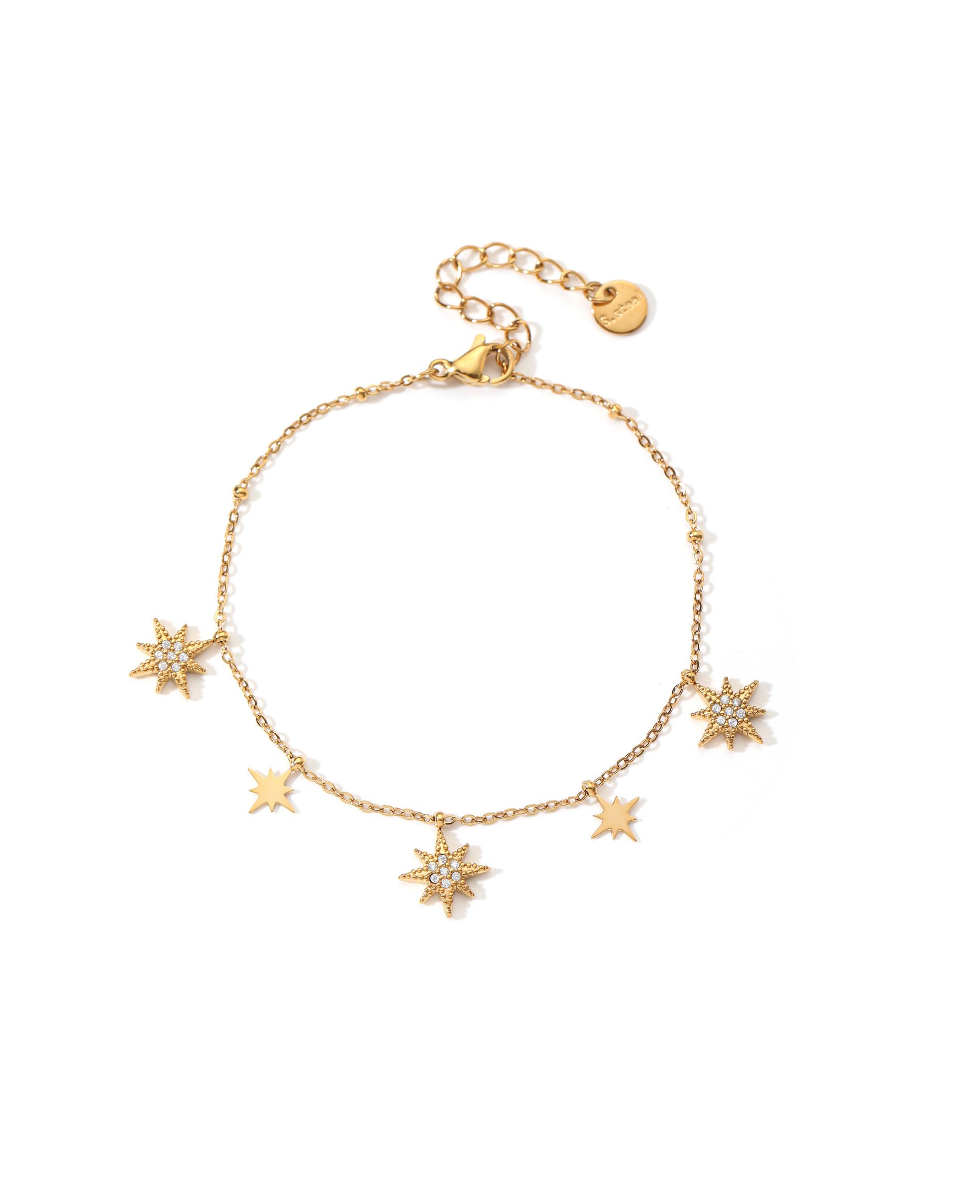 Mayorista BRILLANDOR - Pulsera estrella de circonio