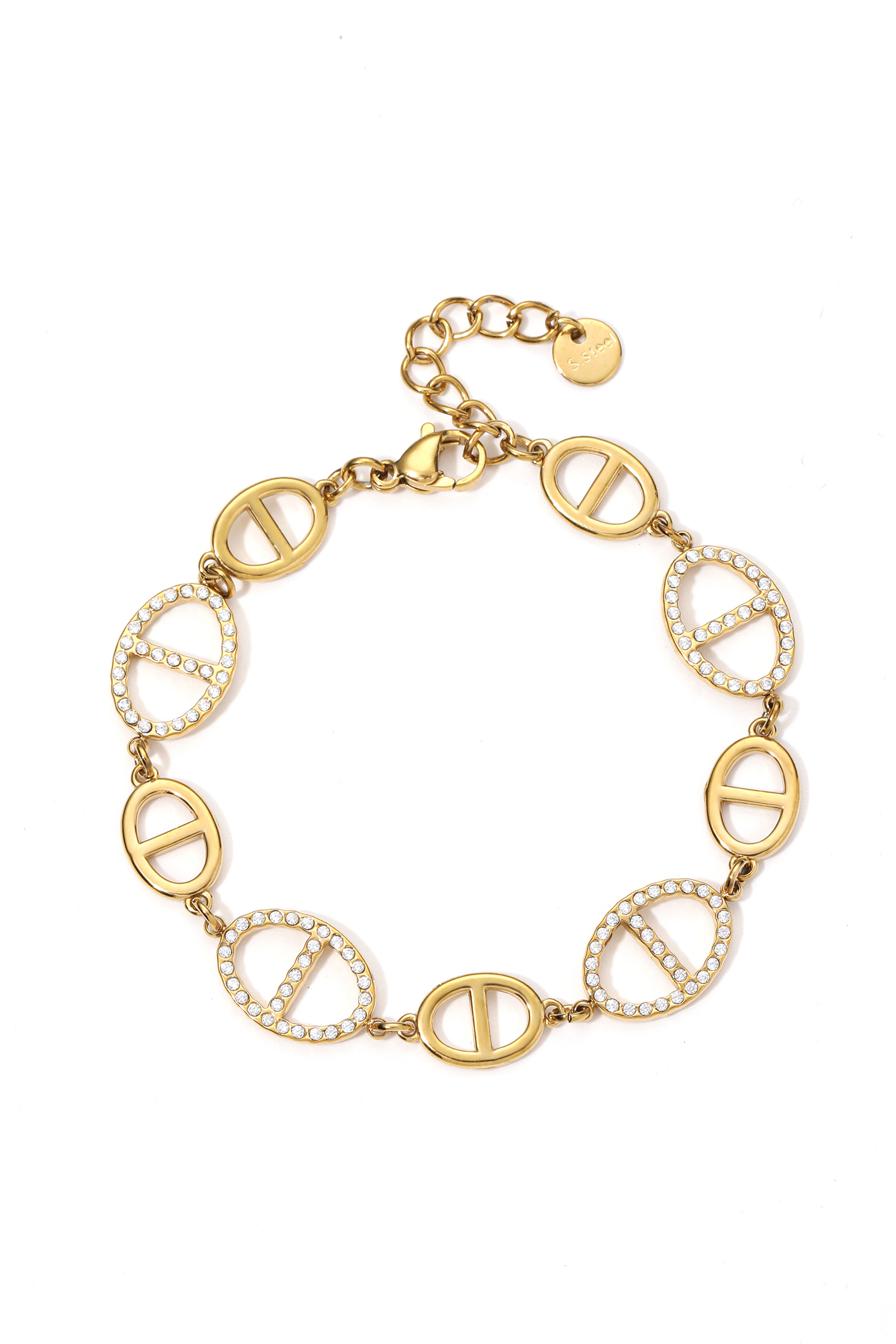 Großhändler BRILLANDOR - Marine Zirkon Armband
