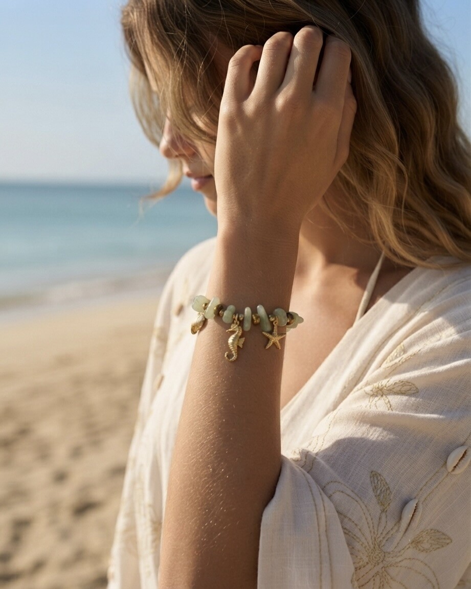 Grossista BRILLANDOR - Bracciale con ciondoli oceano