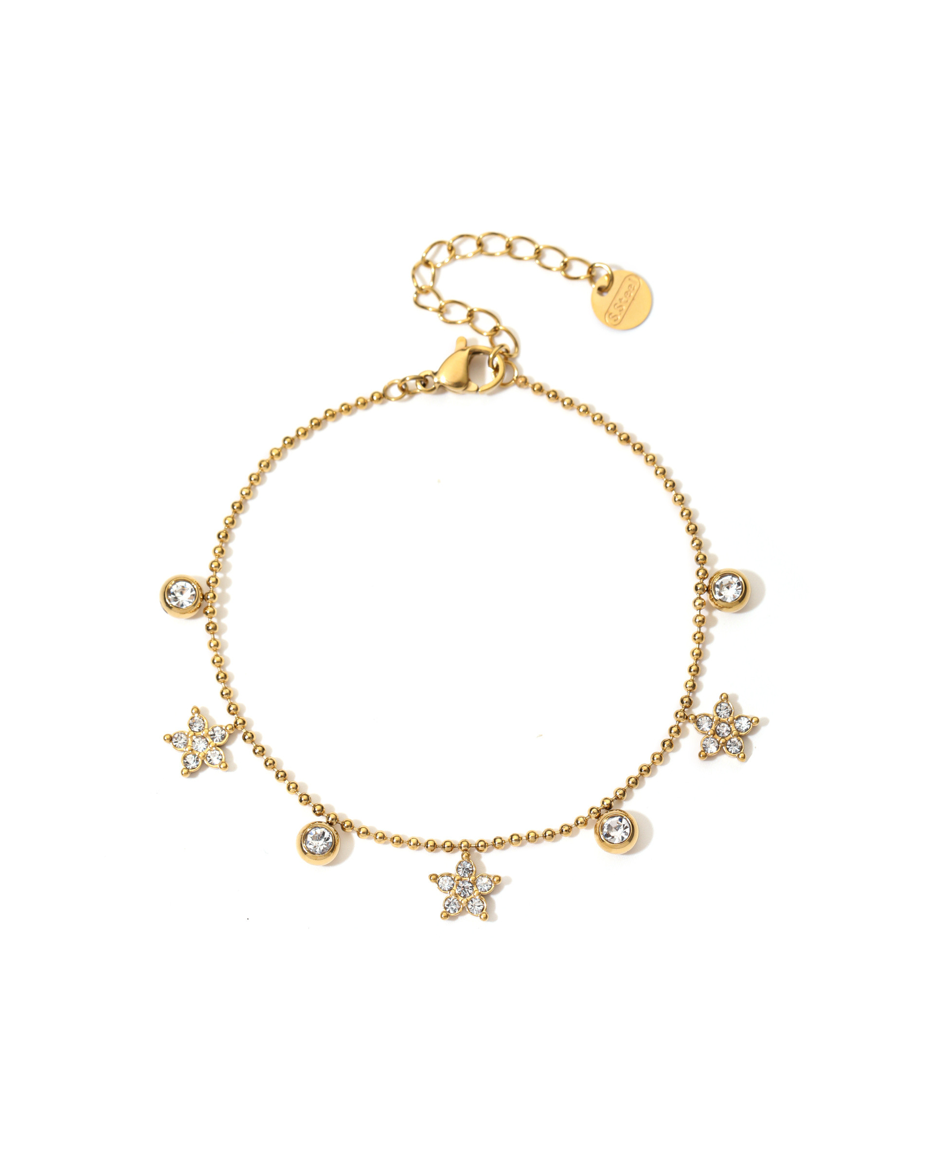 Grossiste BRILLANDOR - Bracelet trèfle