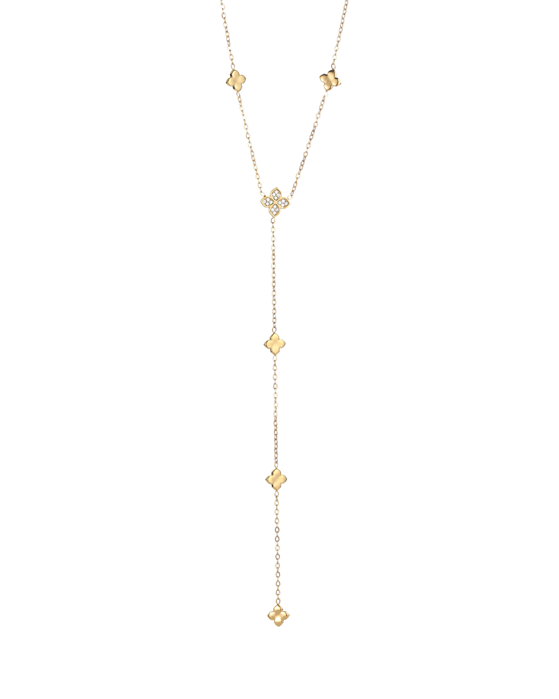 Mayorista BRILLANDOR - Collar náutico de strass en Y