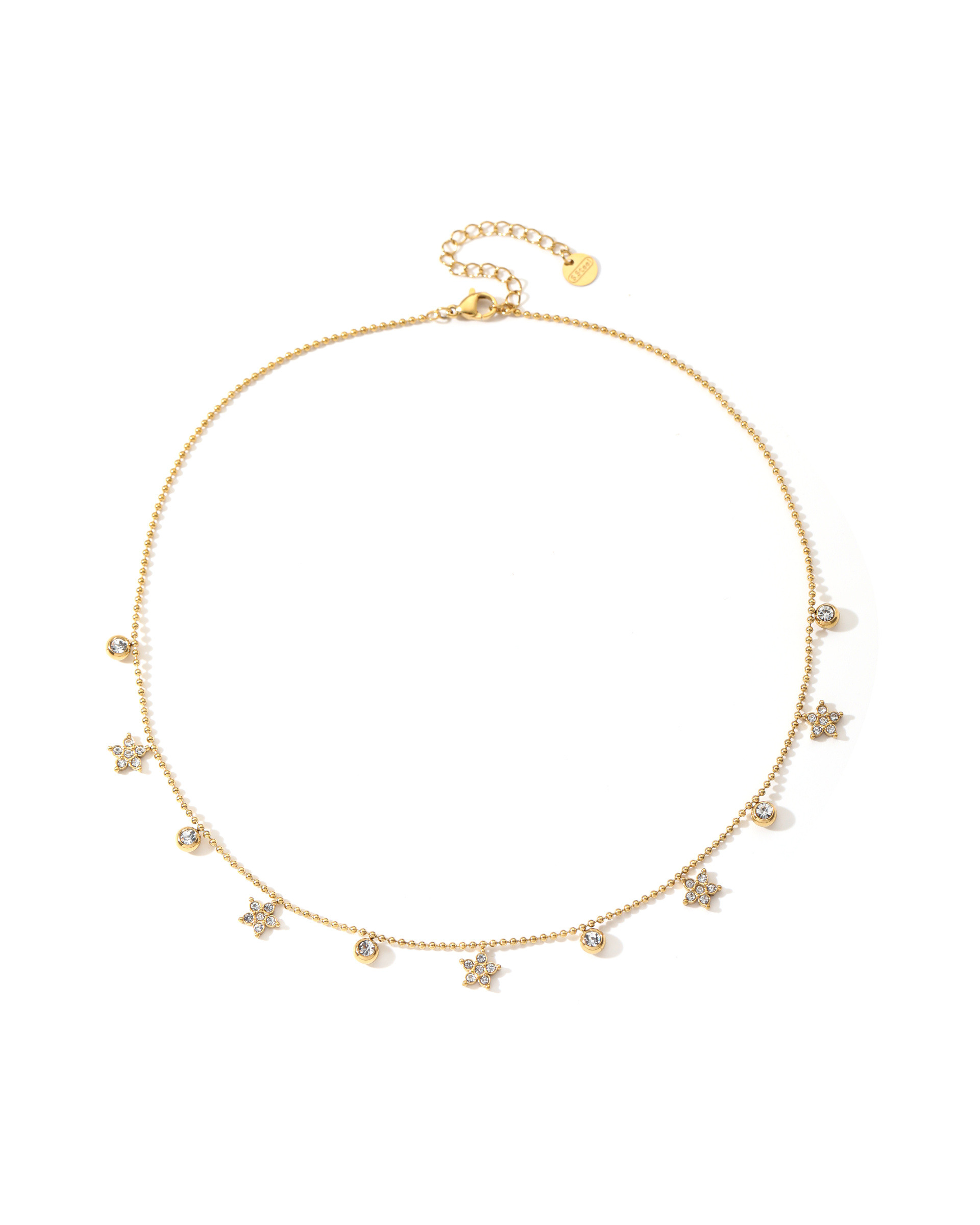 Mayorista BRILLANDOR - Collar de cuentas con trébol