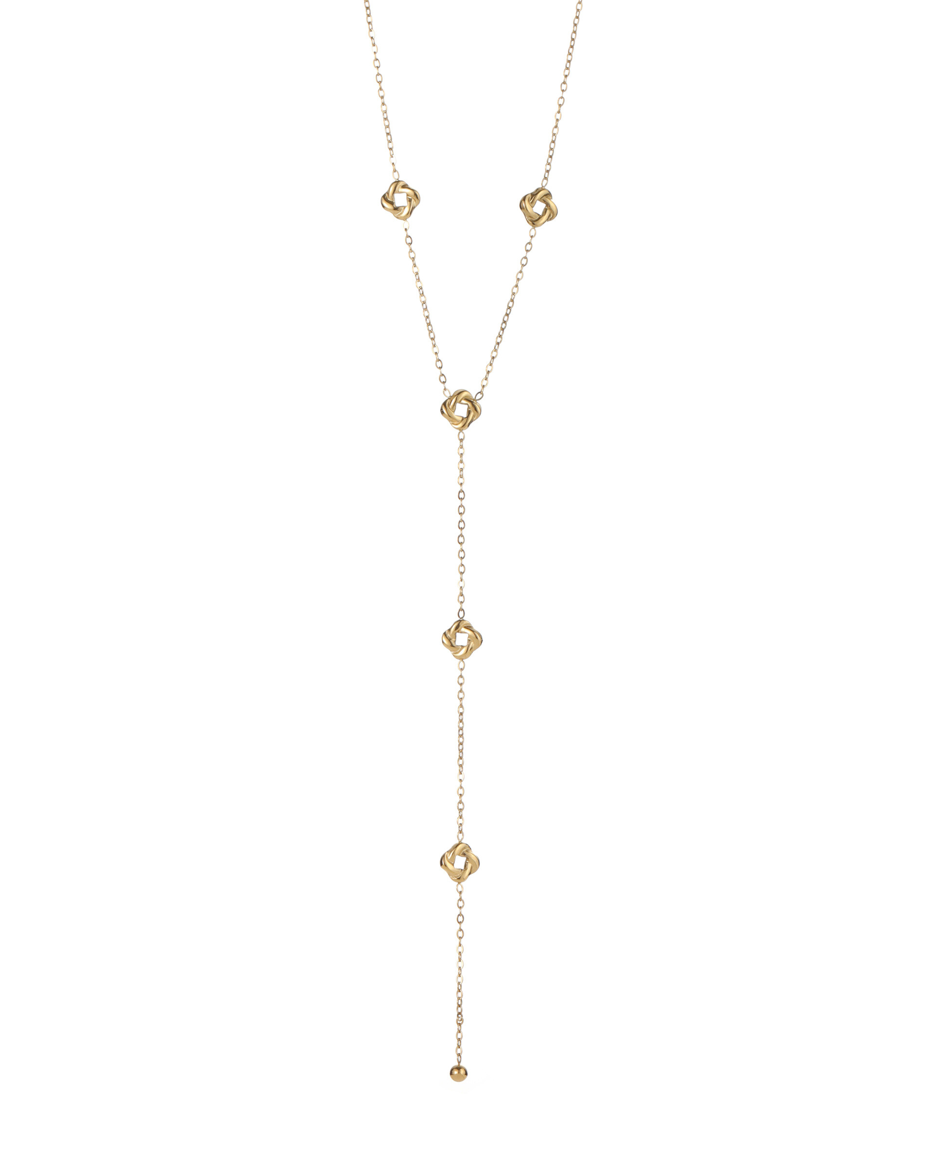 Grossiste BRILLANDOR - Collier noeud en Y