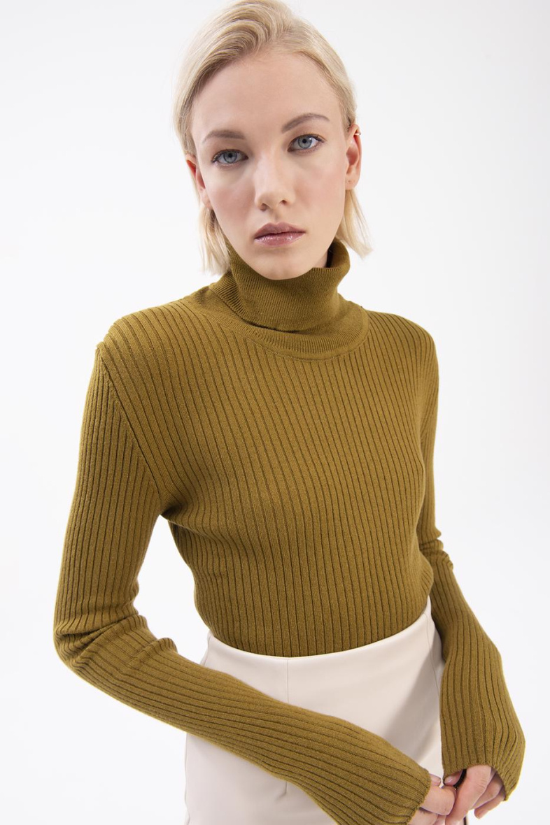 Wholesaler BSL - Turtleneck knitted top - BSL