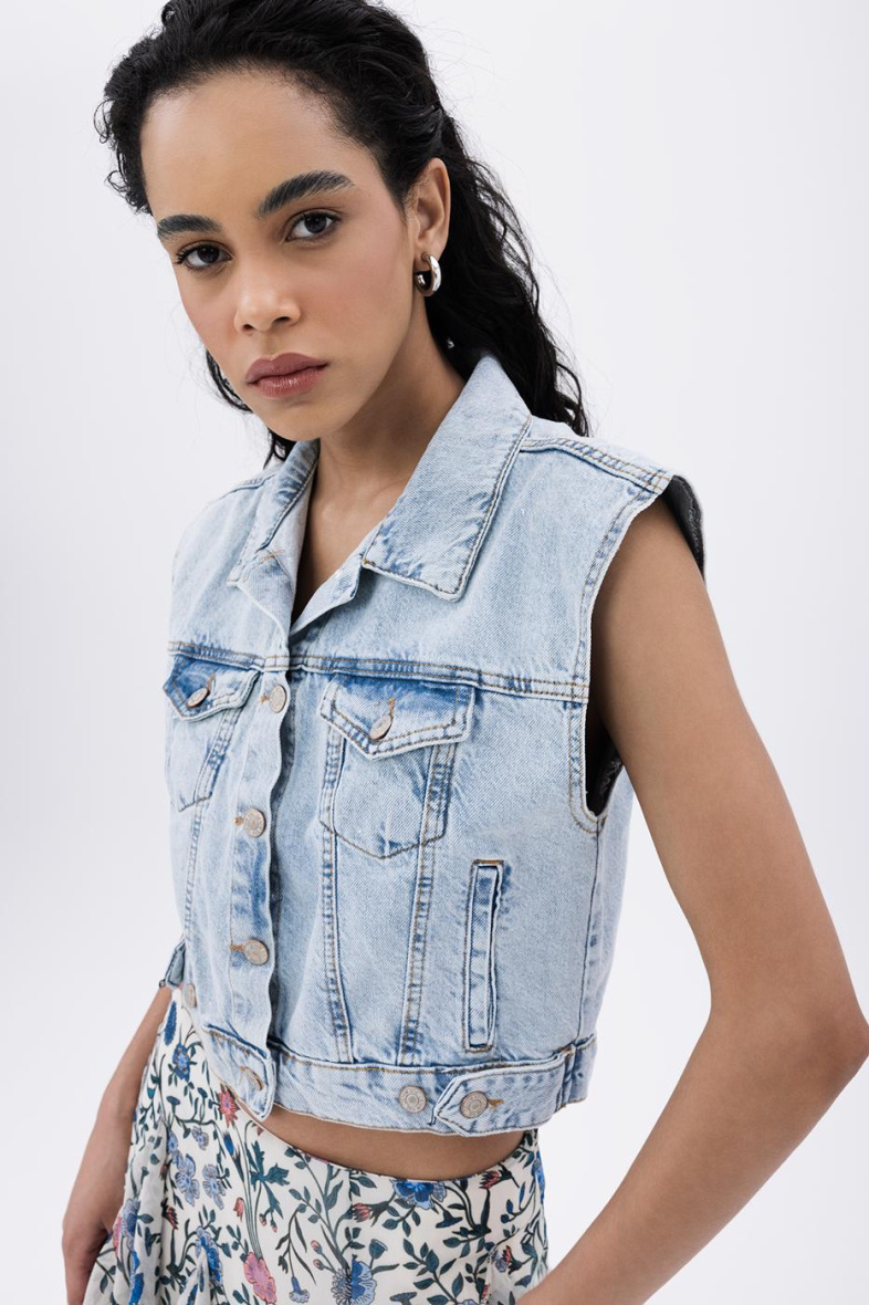 Wholesaler BSL - Denim Vest - BSL