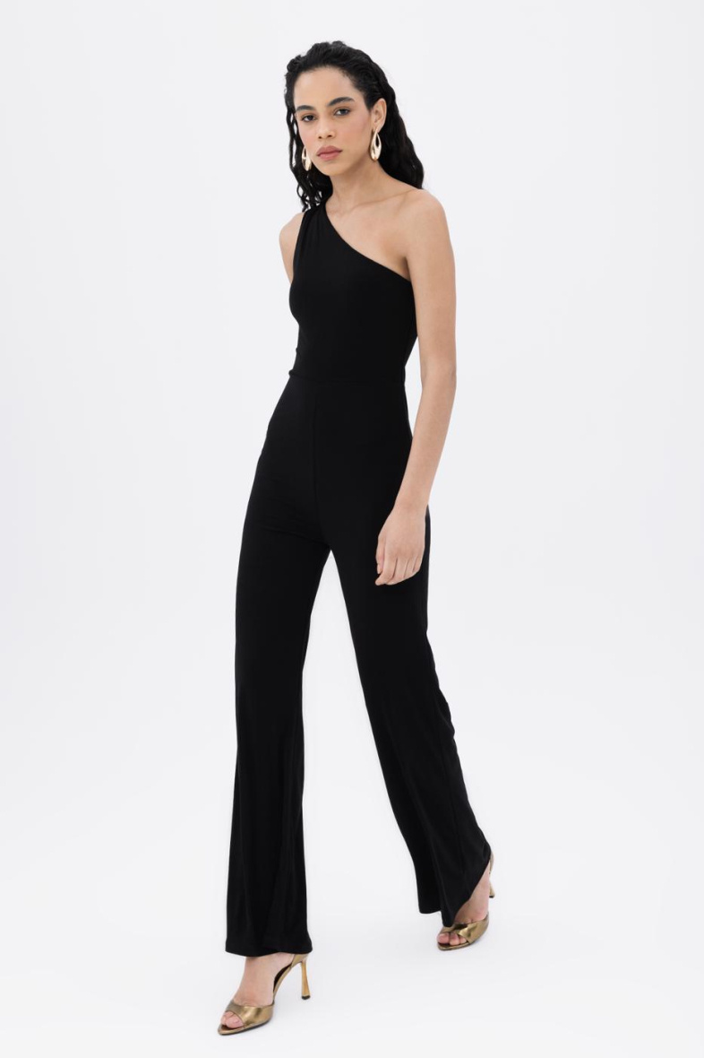Grossista BSL - Tuta pantalone asimmetrica con torsione - BSL