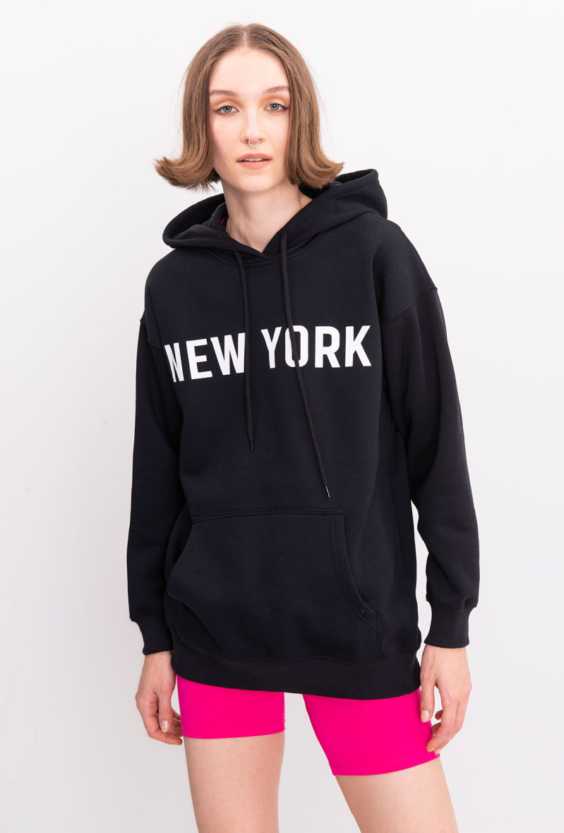 Grossiste BSL - Sweat à Capuche Imprimé avec Capuche - BSL
