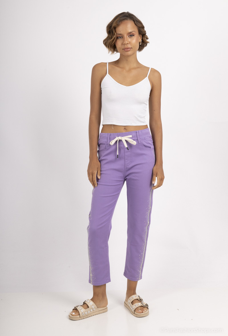 Wholesaler But'flies F & 2 - Purple pants