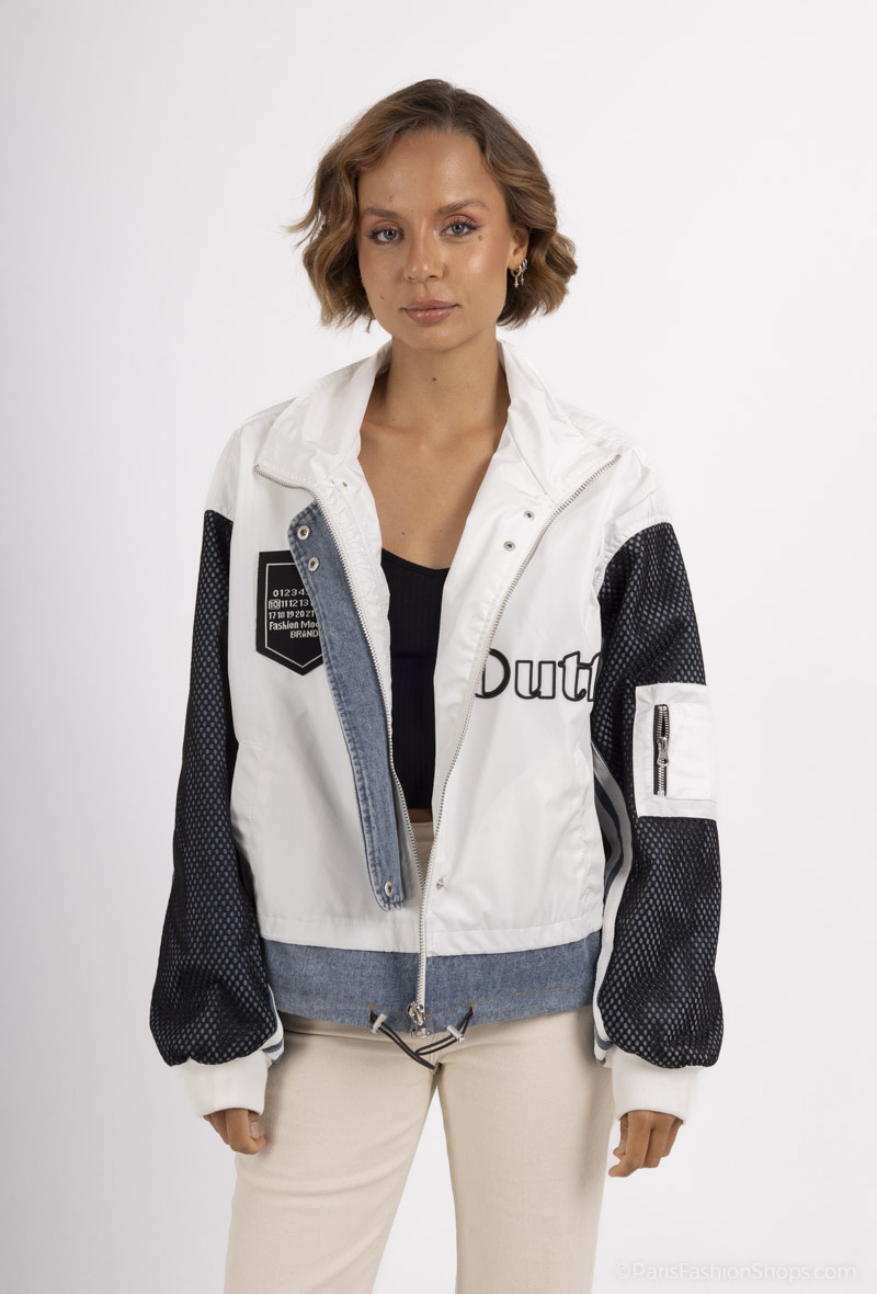 Wholesaler But'flies F & 2 - White jacket