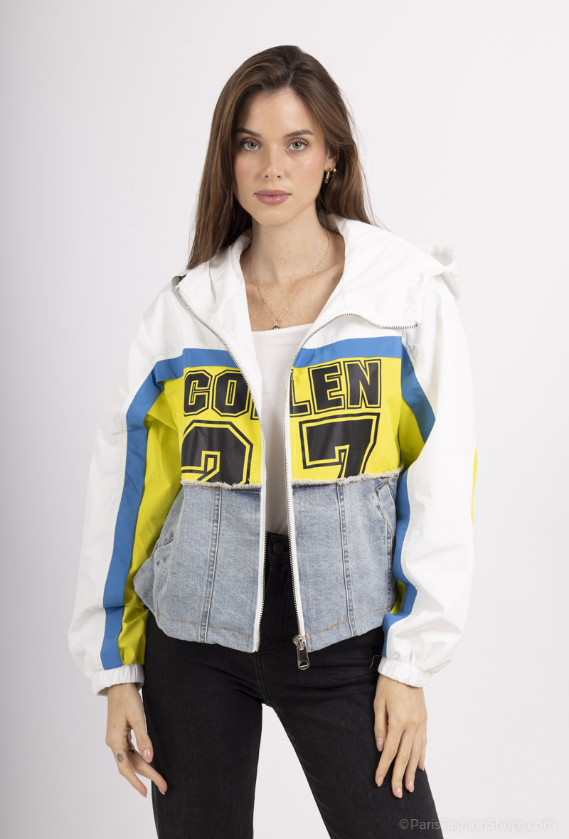 Mayorista But'flies F & 2 - Chaqueta vaquera media