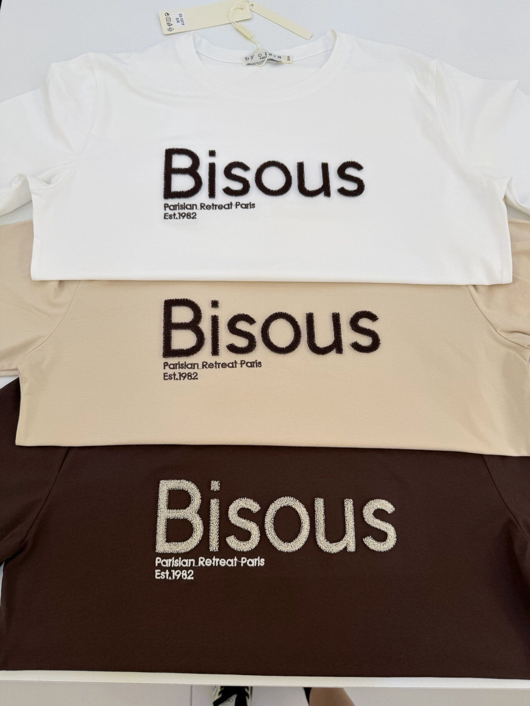 Grossista By Clara - T-shirt a maniche corte parigina