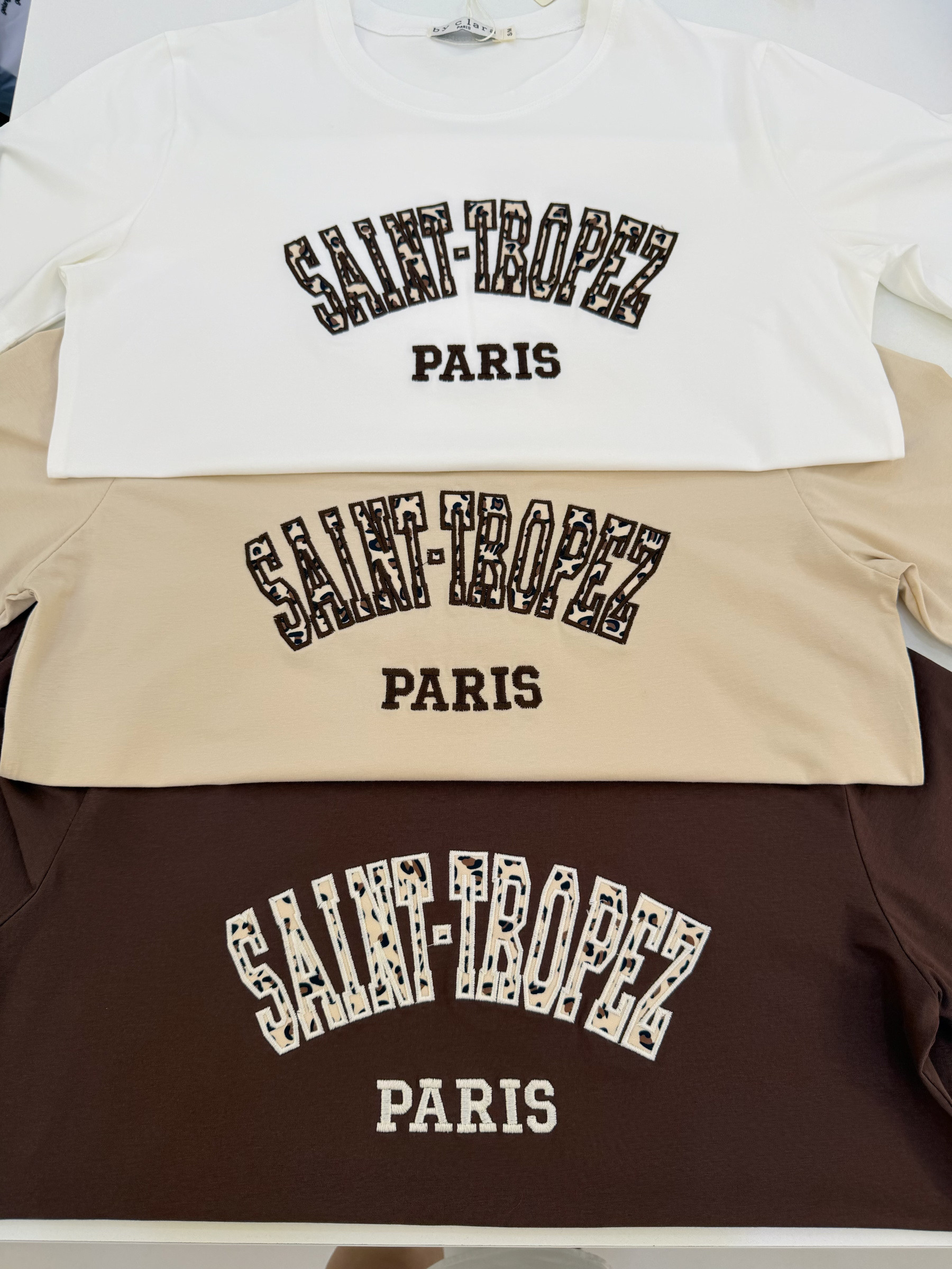 Wholesaler By Clara - Saint-Tropez Paris T-shirt