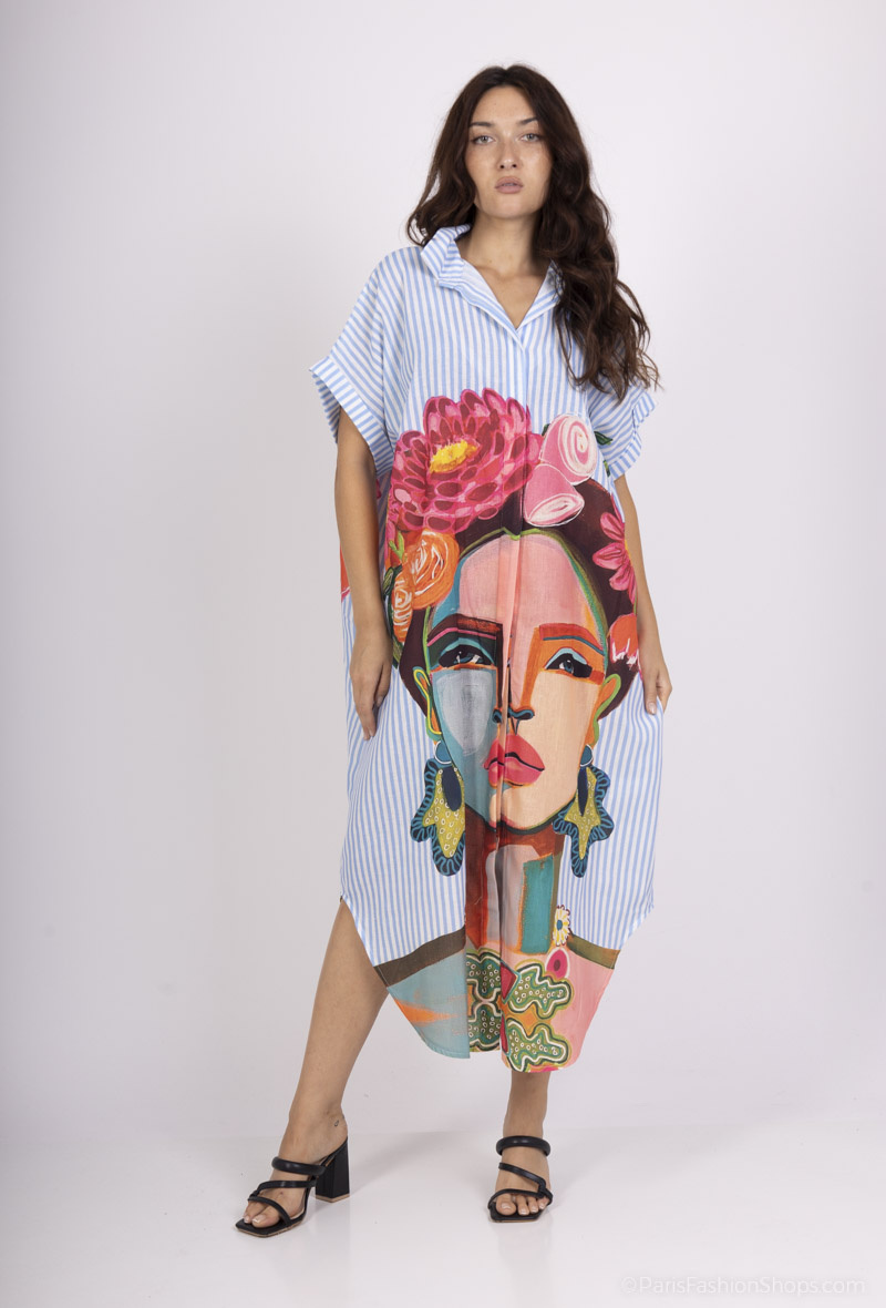 Wholesaler HÉRA - Long printed shirt