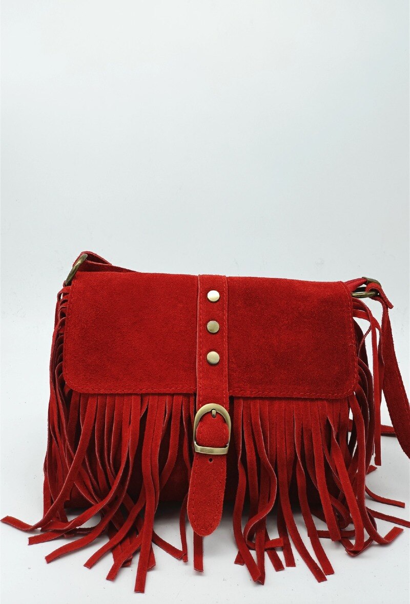 Wholesaler By Laur - Suede crossbody bag