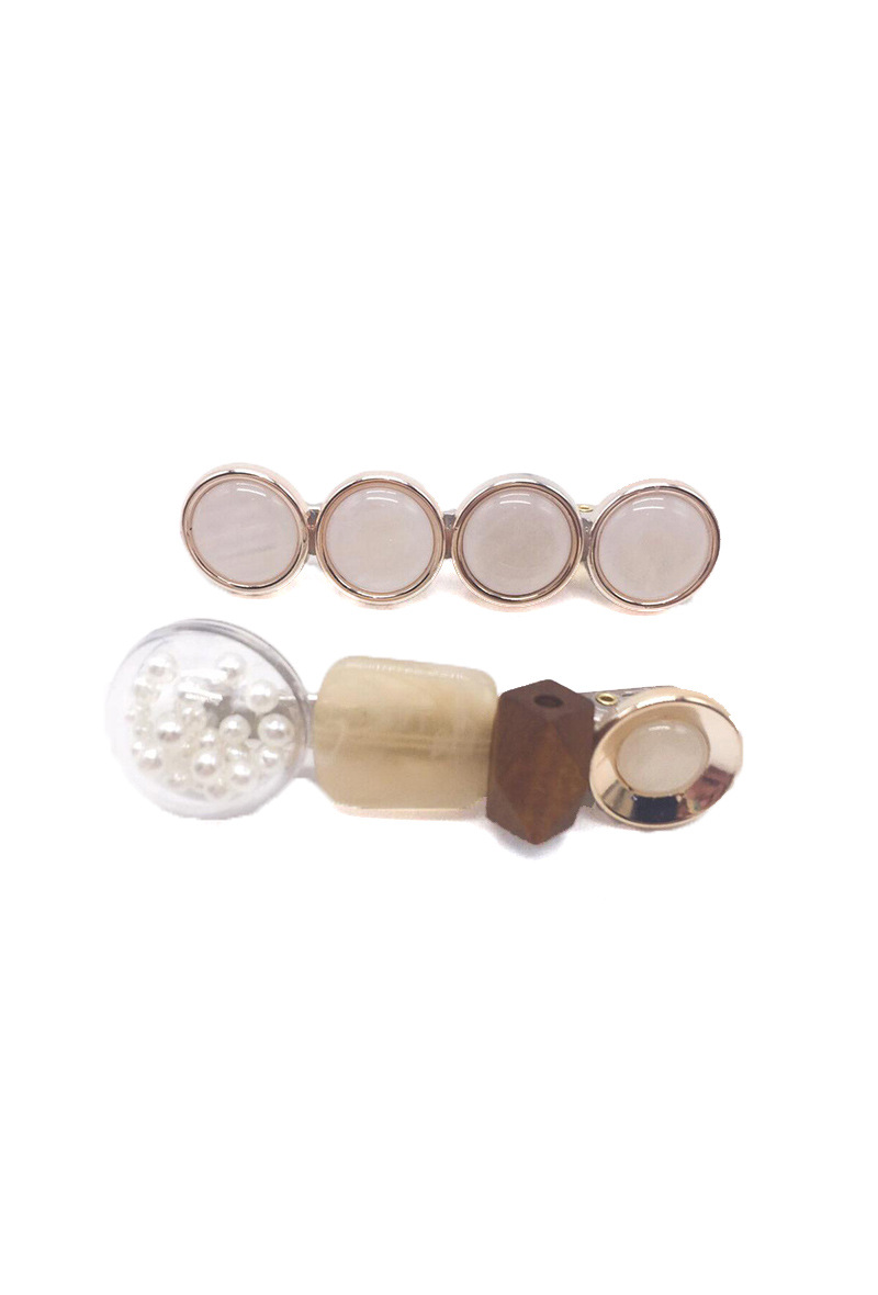 Grossiste By Oceane - BARRETTES AVEC DÉCORATION PERLES