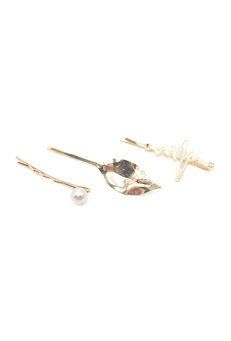 Grossiste By Oceane - BARRETTES AVEC DÉCORATION PERLES