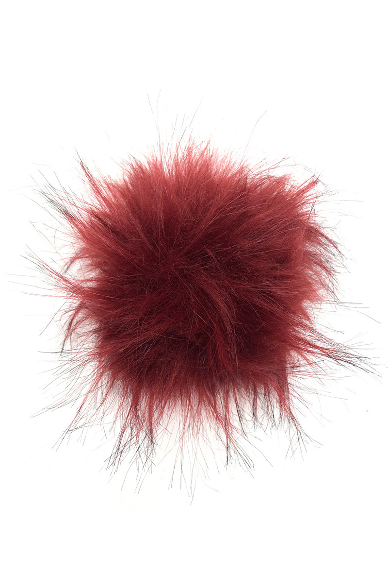 Grossiste By Oceane - POMPONS EN FAUSSE FOURRURE DE MARMOTTE