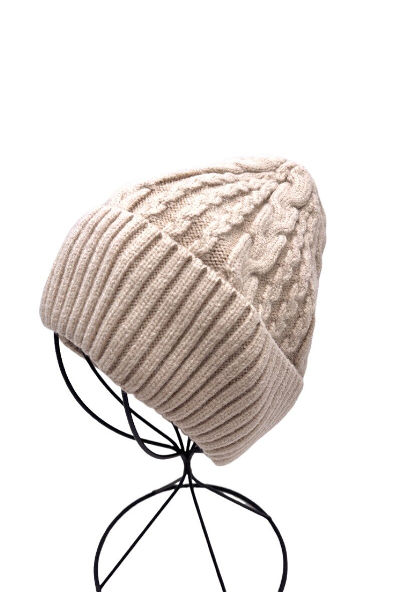 Wholesaler By Oceane - Beannie hat with removable pompon