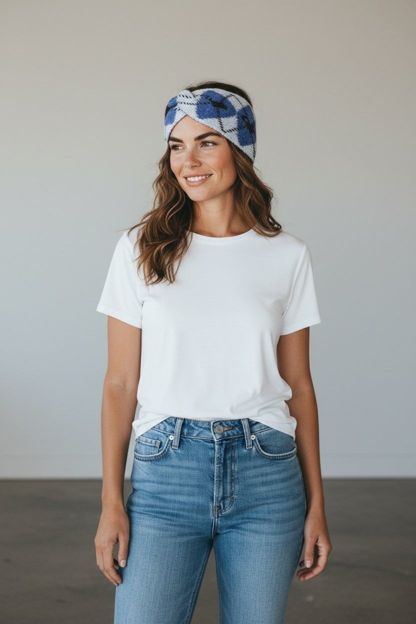 Wholesaler By Oceane - Abstract Patterned Headband
