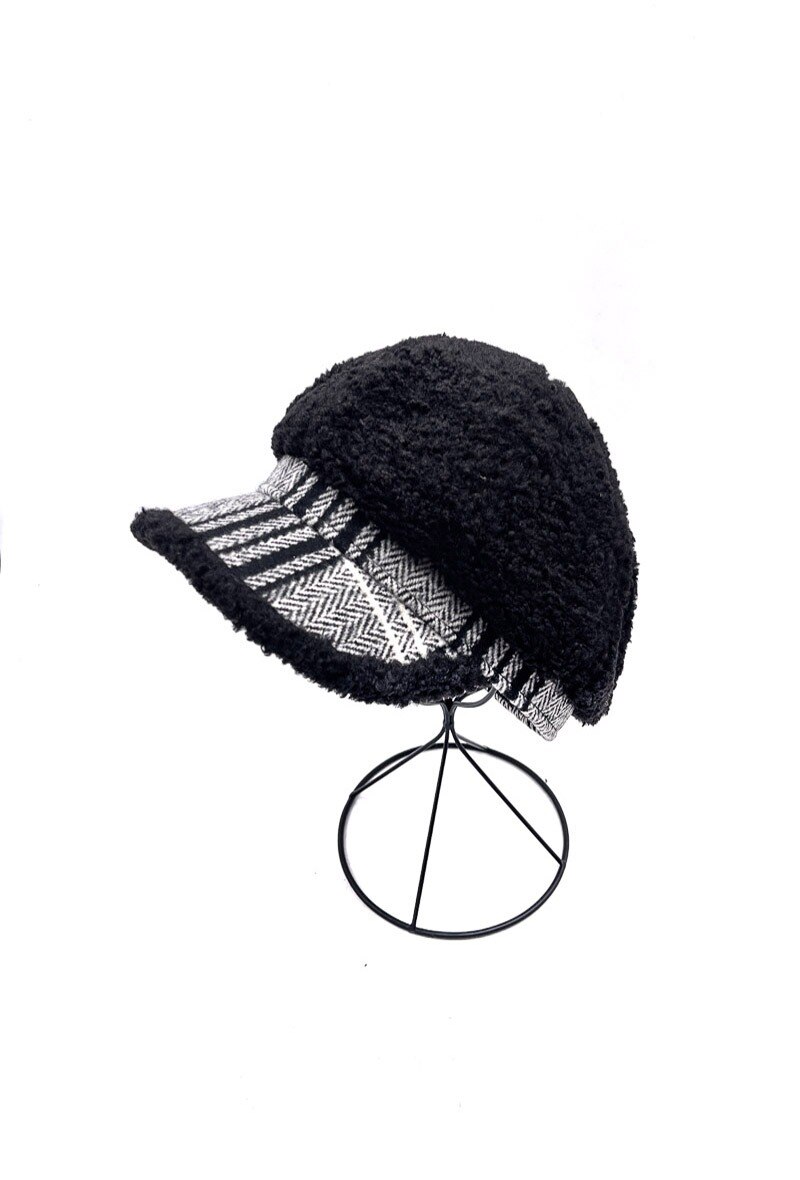 Grossiste By Oceane - Casquette gavroche en Laine à motif