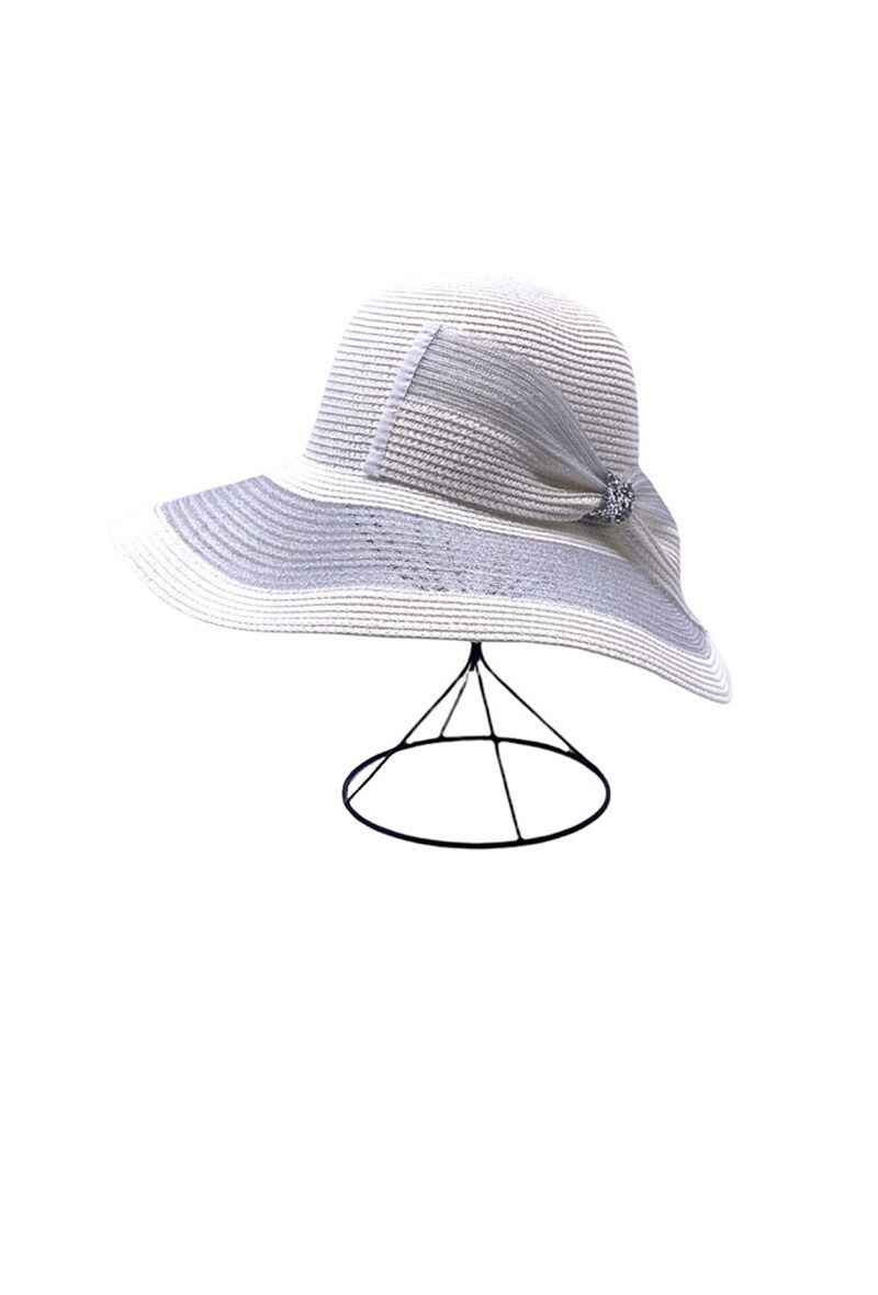 Wholesaler By Oceane - BELL HAT DECORATED WITH A SHINY BOW TIE
