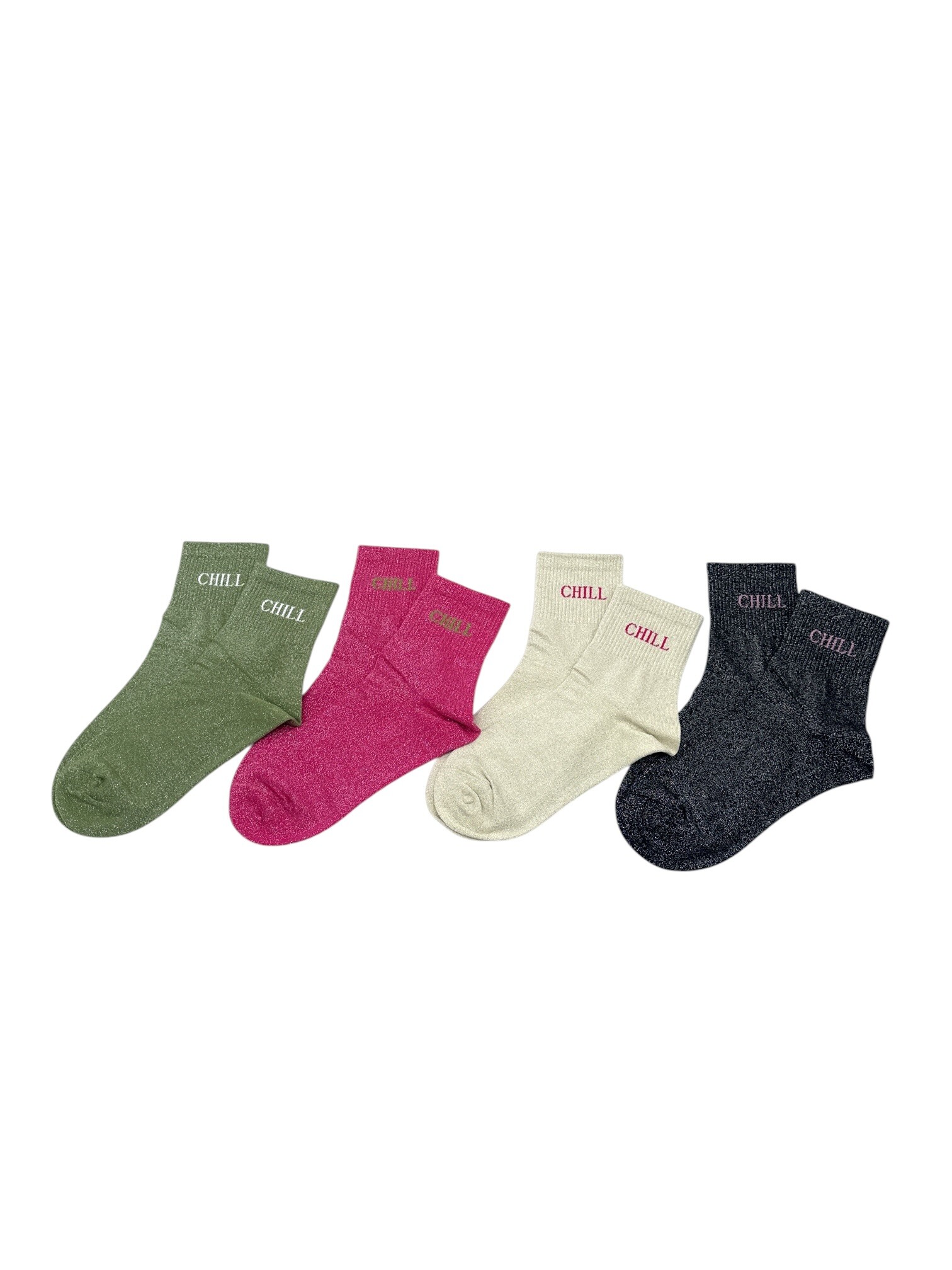 Mayorista By Oceane - CALCETINES CON PURPURINA - CHILL