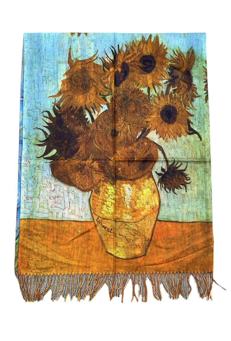 Wholesaler By Oceane - Painting printed scarfs