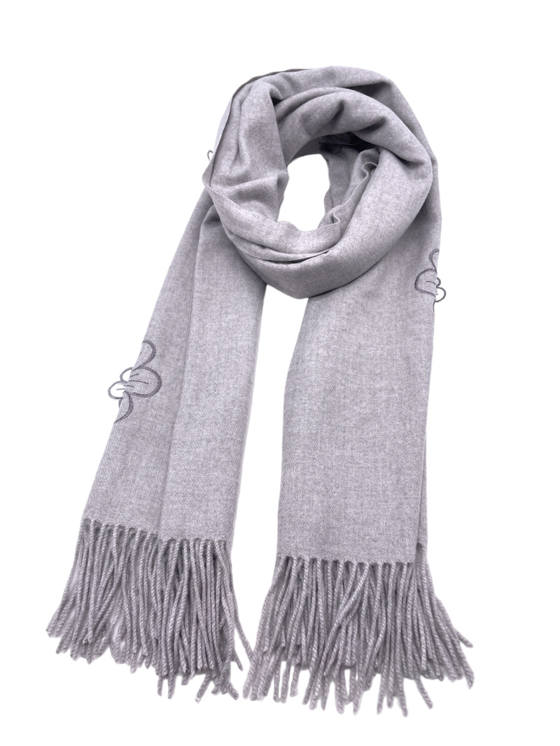 Wholesaler By Oceane - Plain stole with decoration