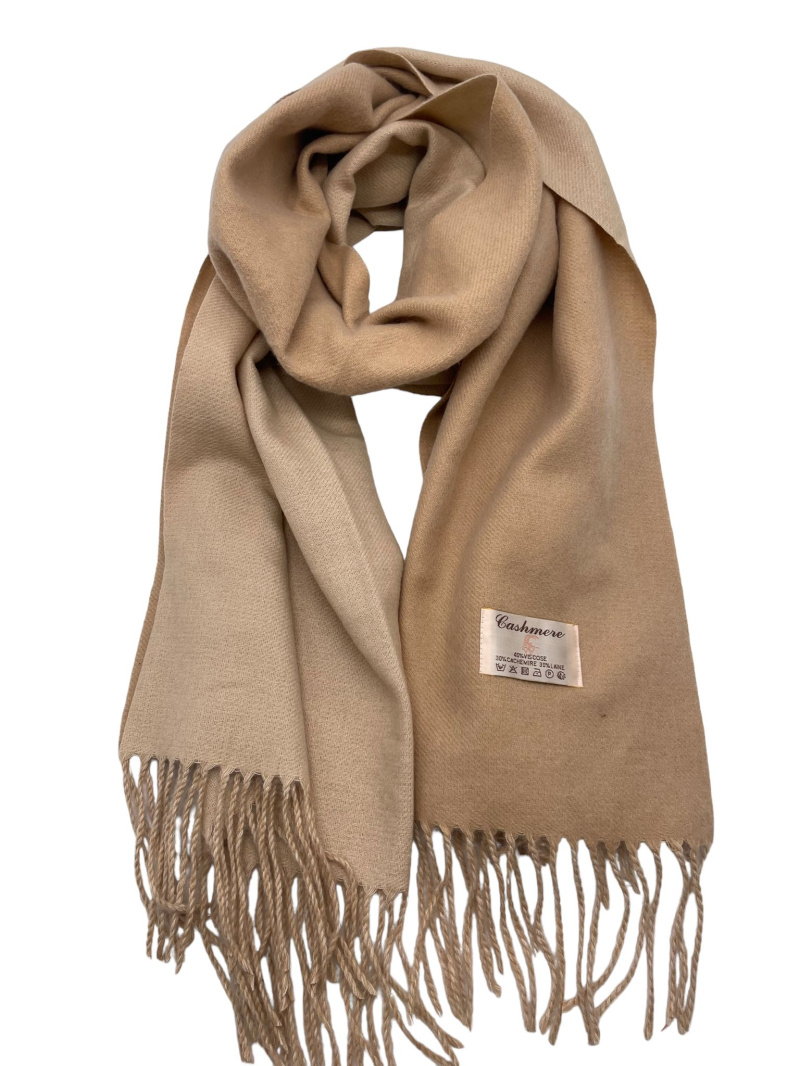 Wholesaler By Oceane - Plain two-tone stole