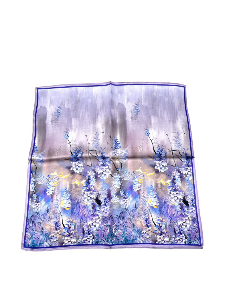 Wholesaler By Oceane - SMALL SILK SQUARE SCARF