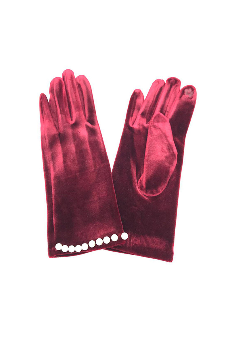 Grossiste By Oceane - GANT TACTILE EN VELOUR