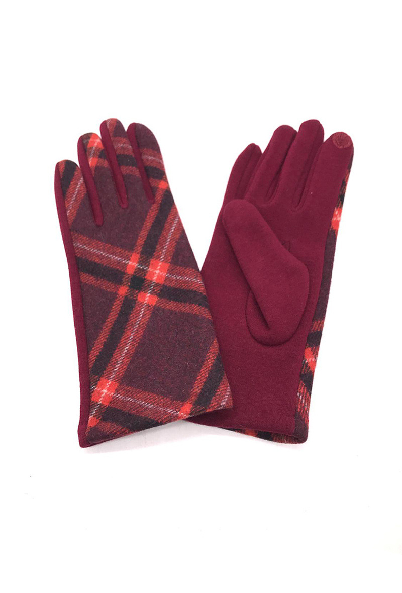 Grossiste By Oceane - GANT TACTILE EN FLANELLE