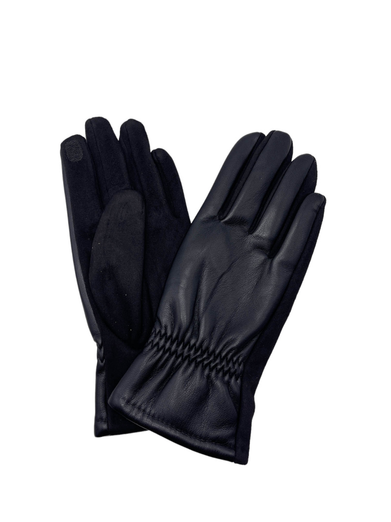 Wholesaler By Oceane - Faux leather tactile gloves