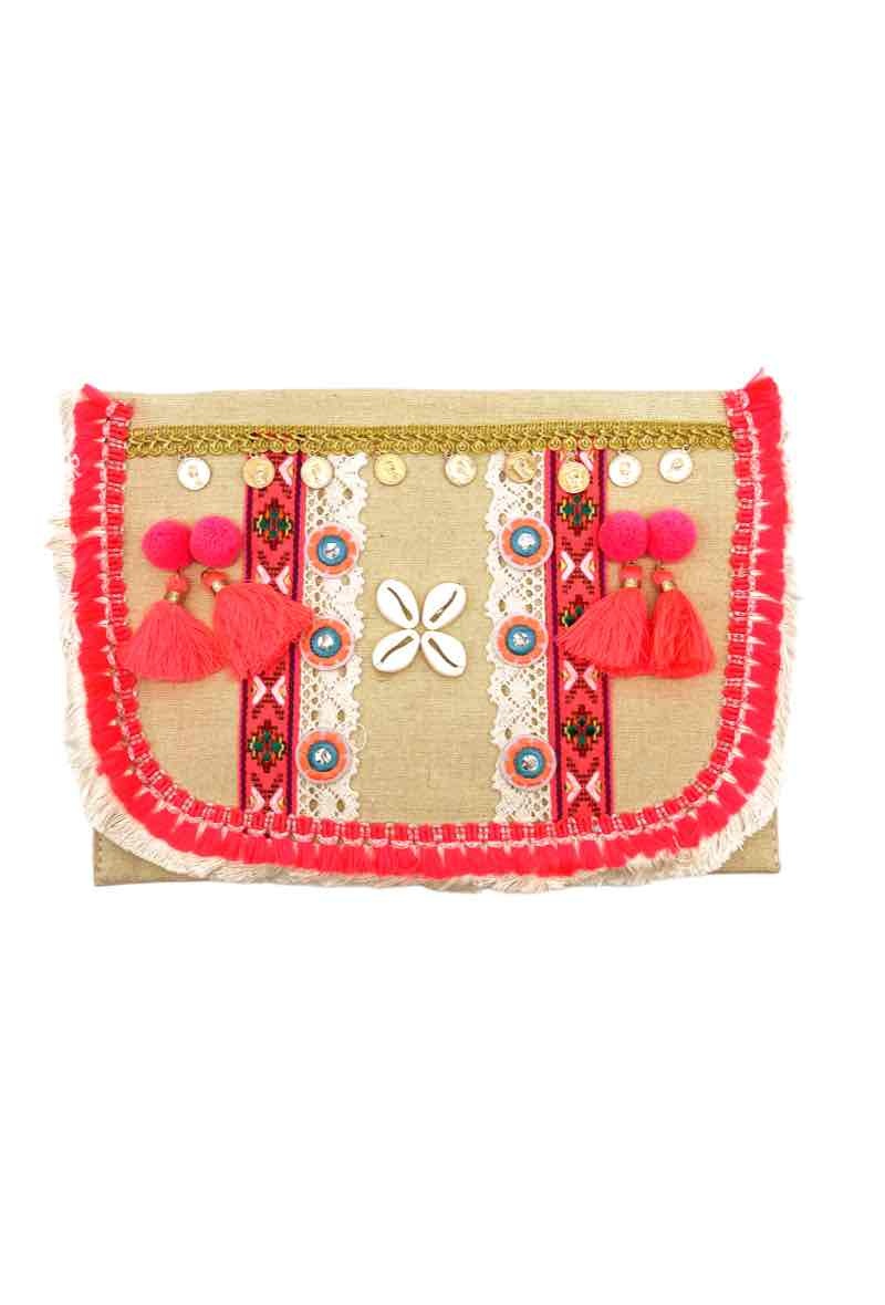 Wholesaler By Oceane - Pompoms bag