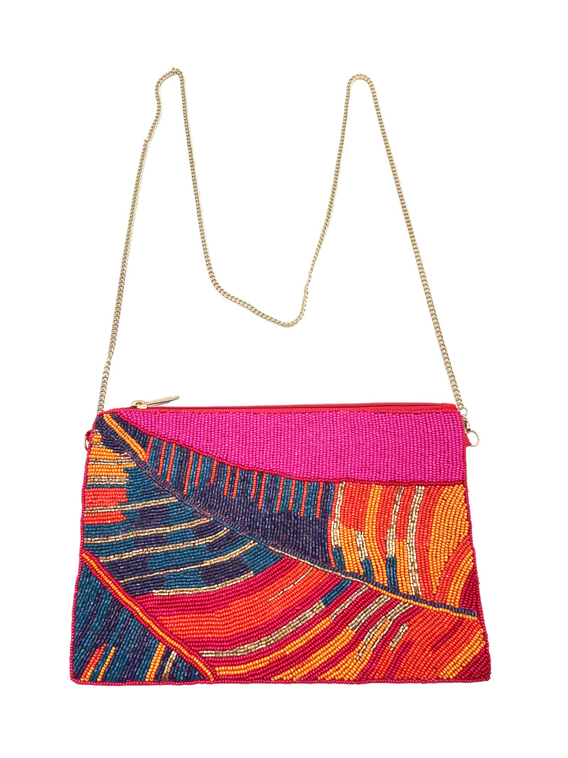Wholesaler By Oceane - Feather pattern pouch