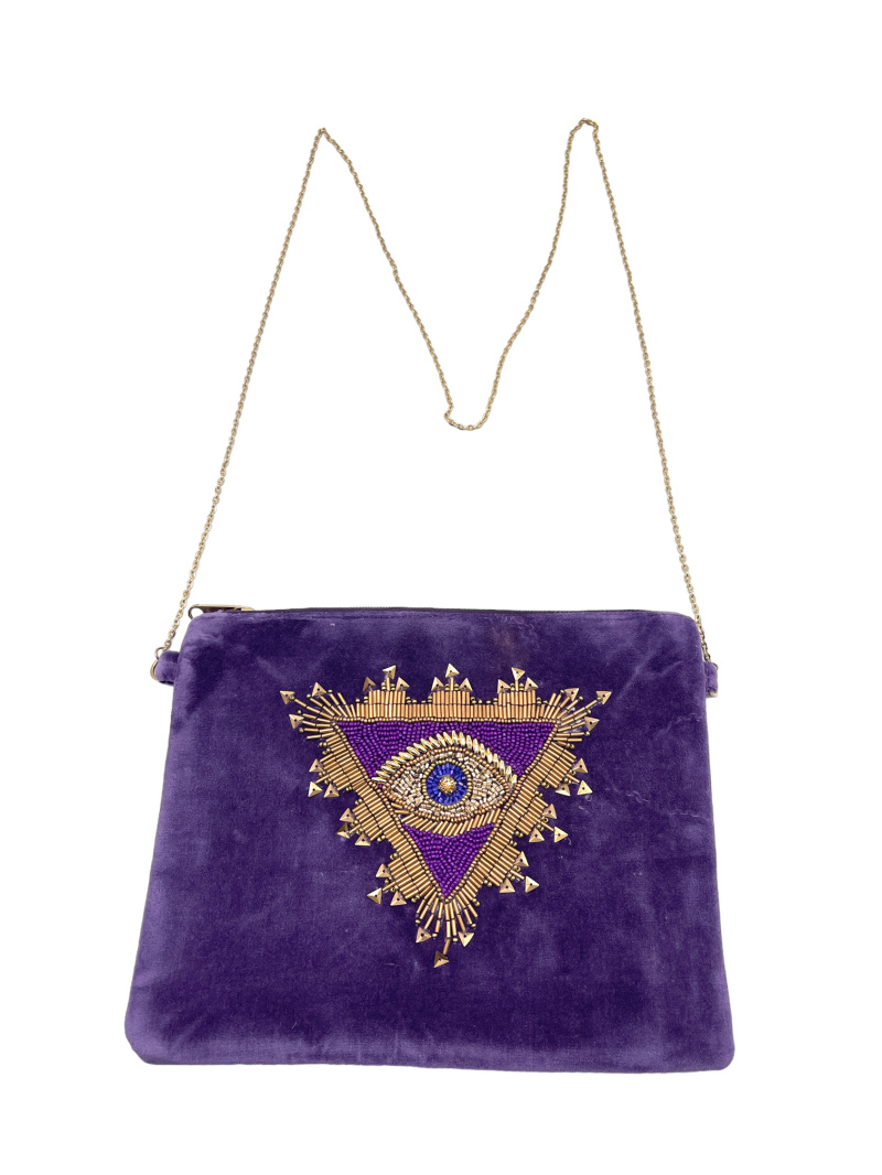 Wholesaler By Oceane - Feather pattern pouch