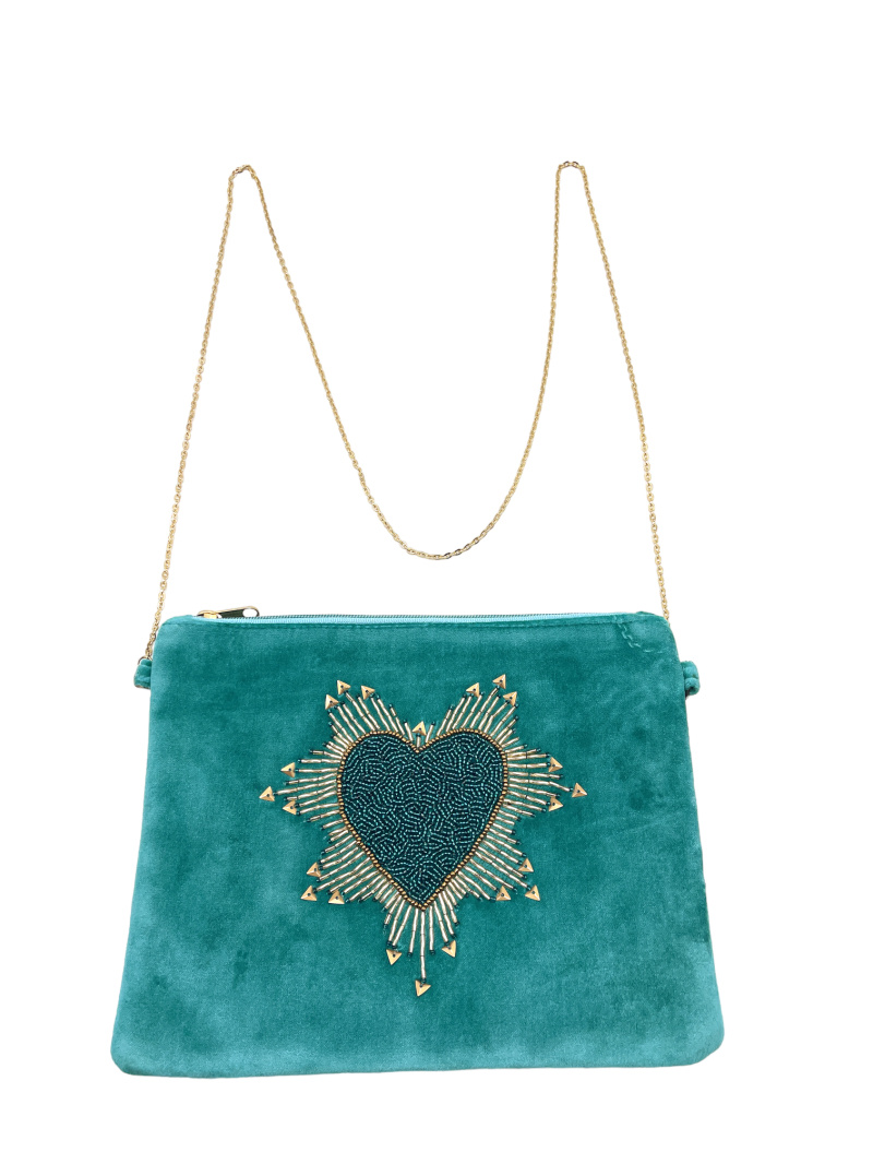 Wholesaler By Oceane - Feather pattern pouch
