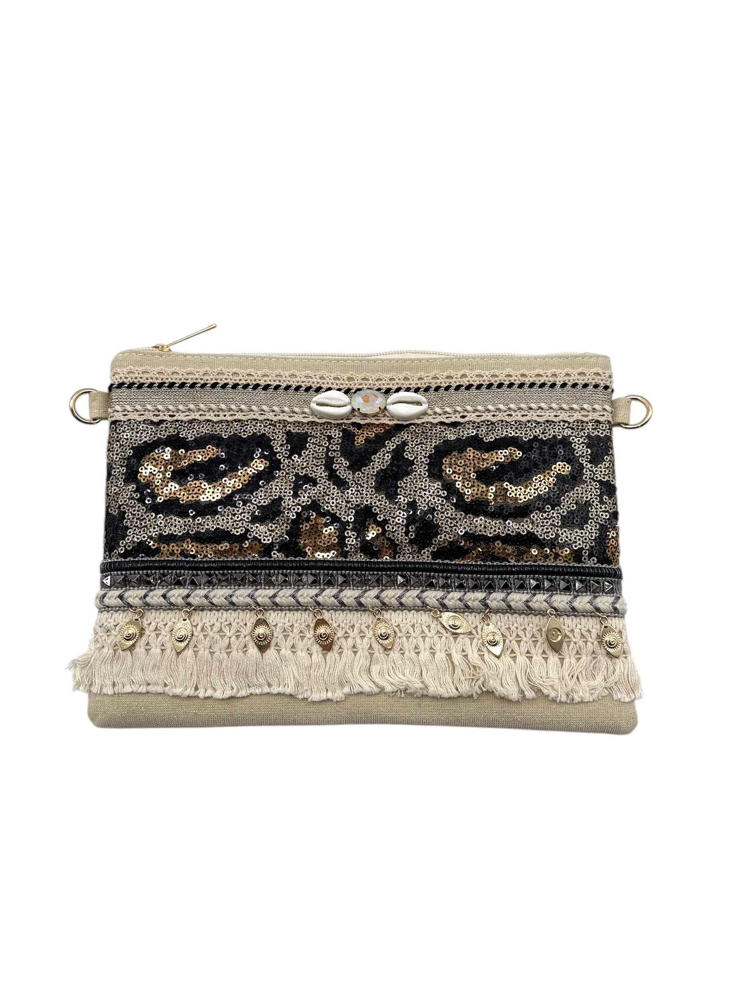Wholesaler By Oceane - Leopard pocket with shell