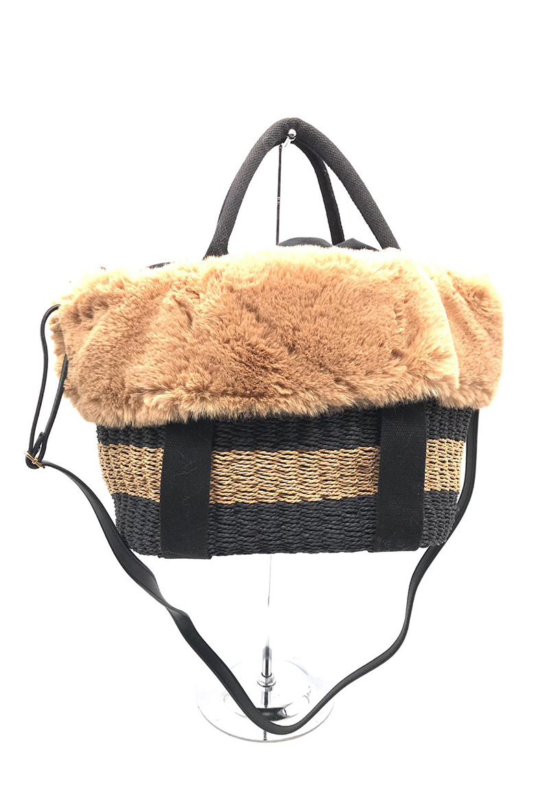 Wholesaler By Oceane - HANDMADE WEAVED MEDIUM TOTE BAG