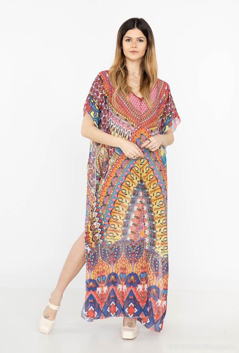 Wholesaler By Oceane - Knee length printed beach wear