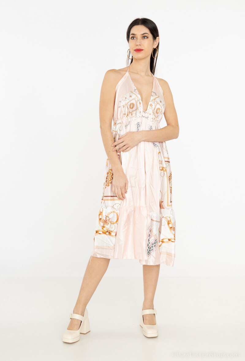 Wholesaler By Oceane - Knee length printed beach wear