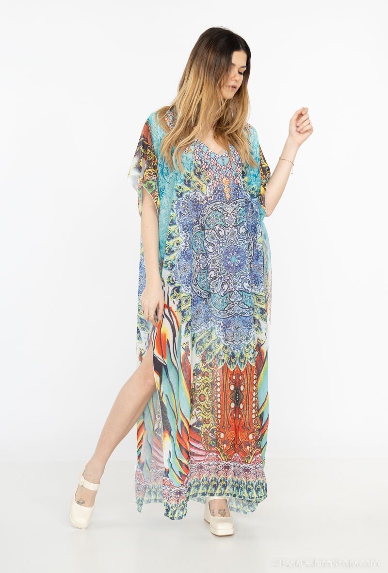 Wholesaler By Oceane - Knee length printed beach wear
