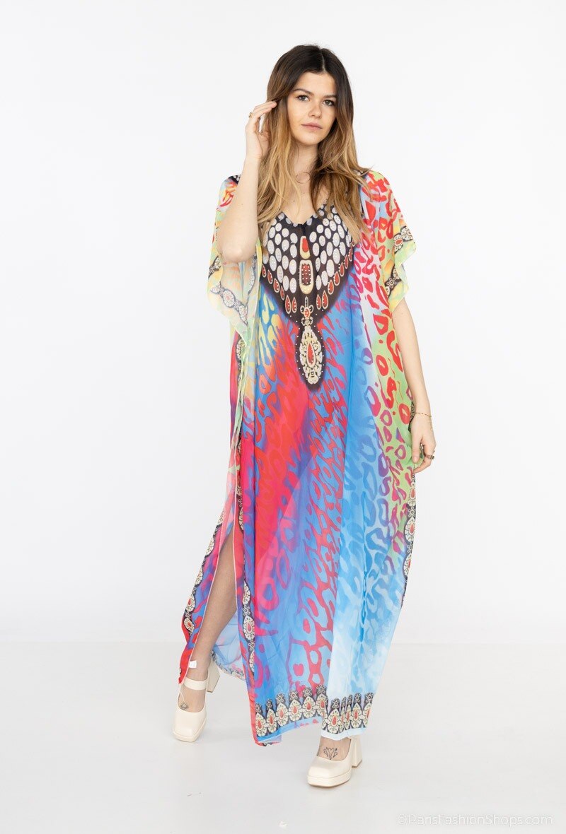 Wholesaler By Oceane - Knee length printed beach wear