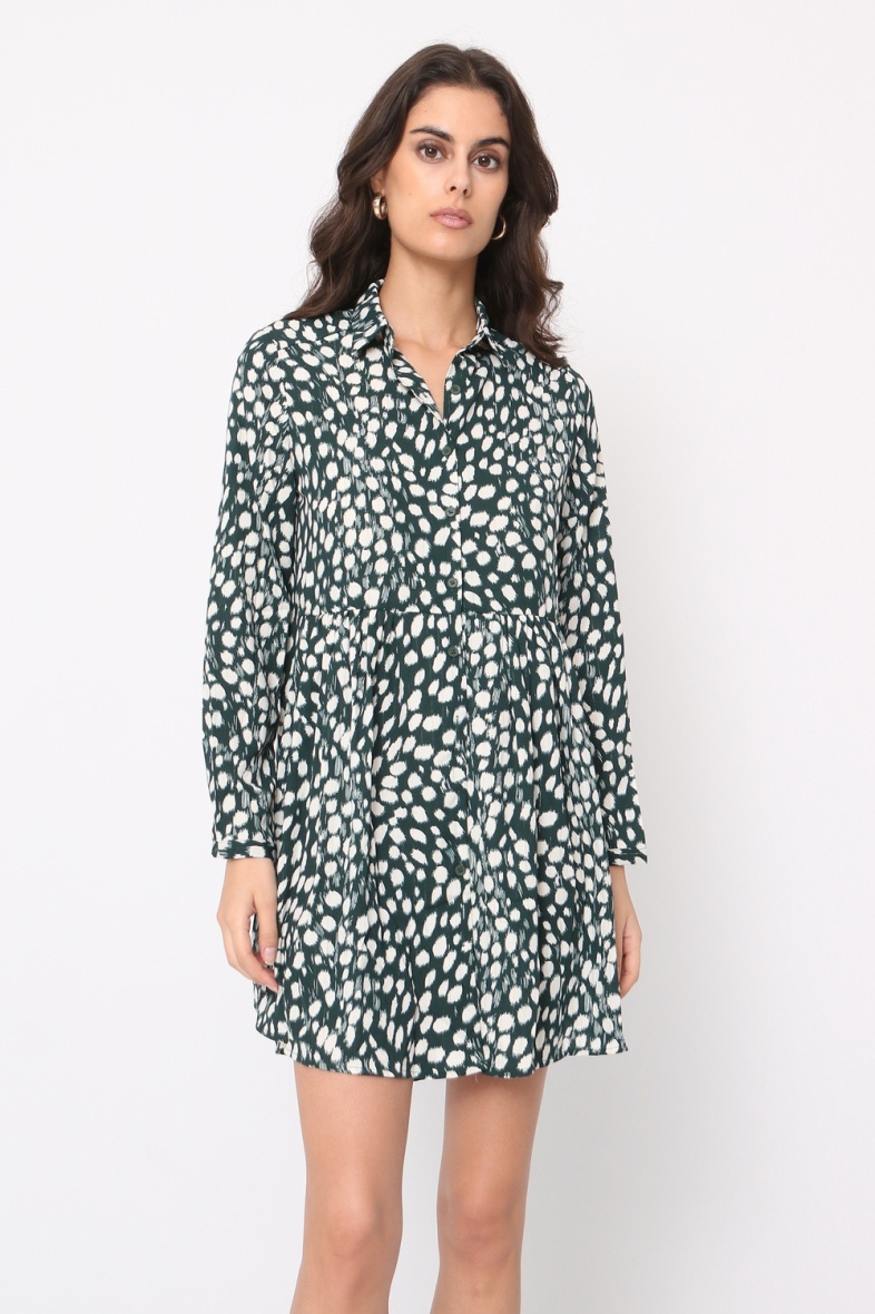 Wholesaler BY ONE - PLUS SIZE PRINTED DRESS