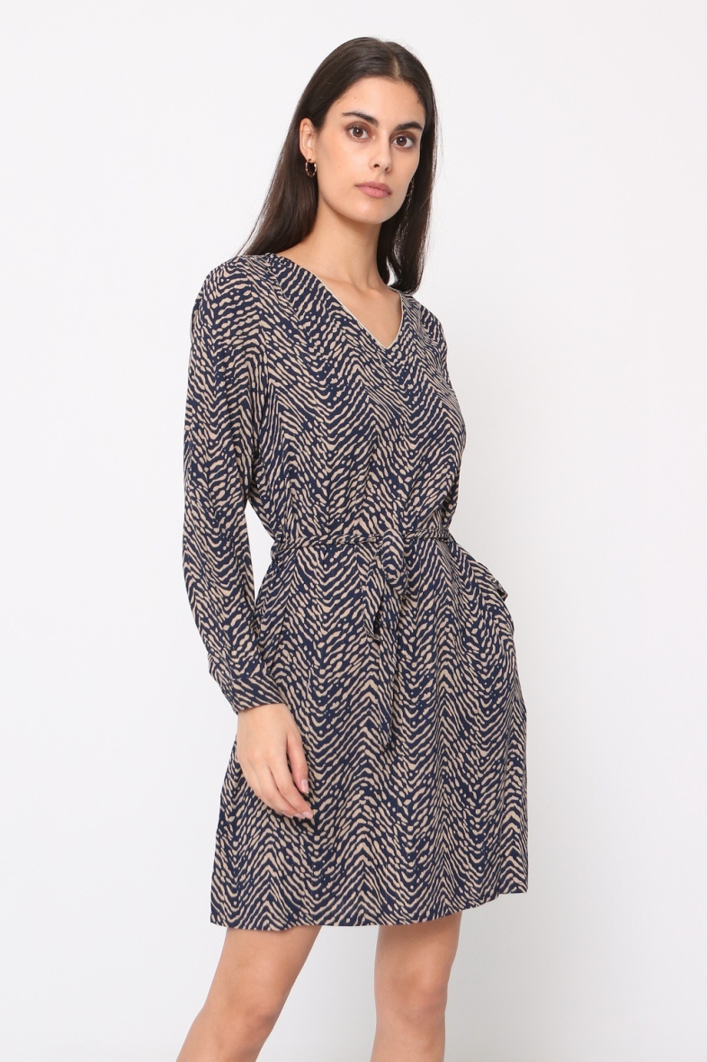 Wholesaler BY ONE - PLUS SIZE PRINTED DRESS