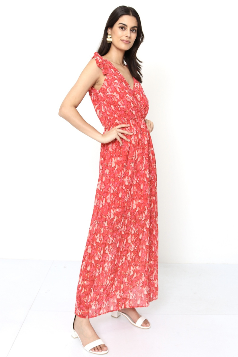 Wholesaler BY ONE - PLUS SIZE PRINTED DRESS